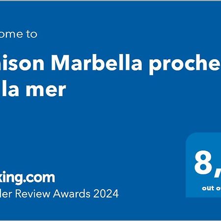 Maison Marbella Proche De La Mer Eksteriør billede